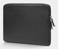 LEATHER Zaštitna navlaka za MacBook 14", crna